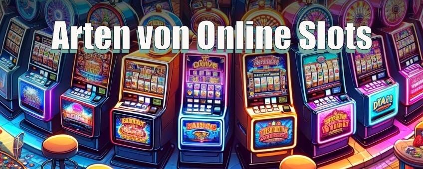 Arten von Online Slots