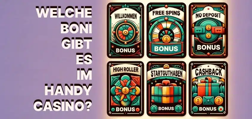Welche Boni gibt es im Handy Casino? Entdecken Sie Casino Mobile Bonus Angebote