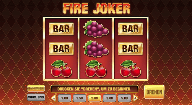 Fire Joker Slot online & mit Echtgeld spielen