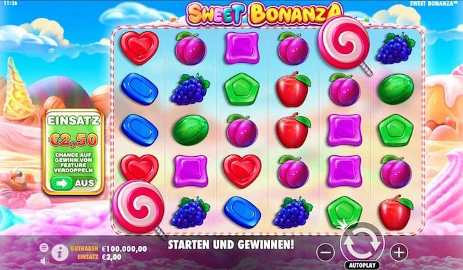 Sweet Bonanza Slot online & mit Echtgeld spielen