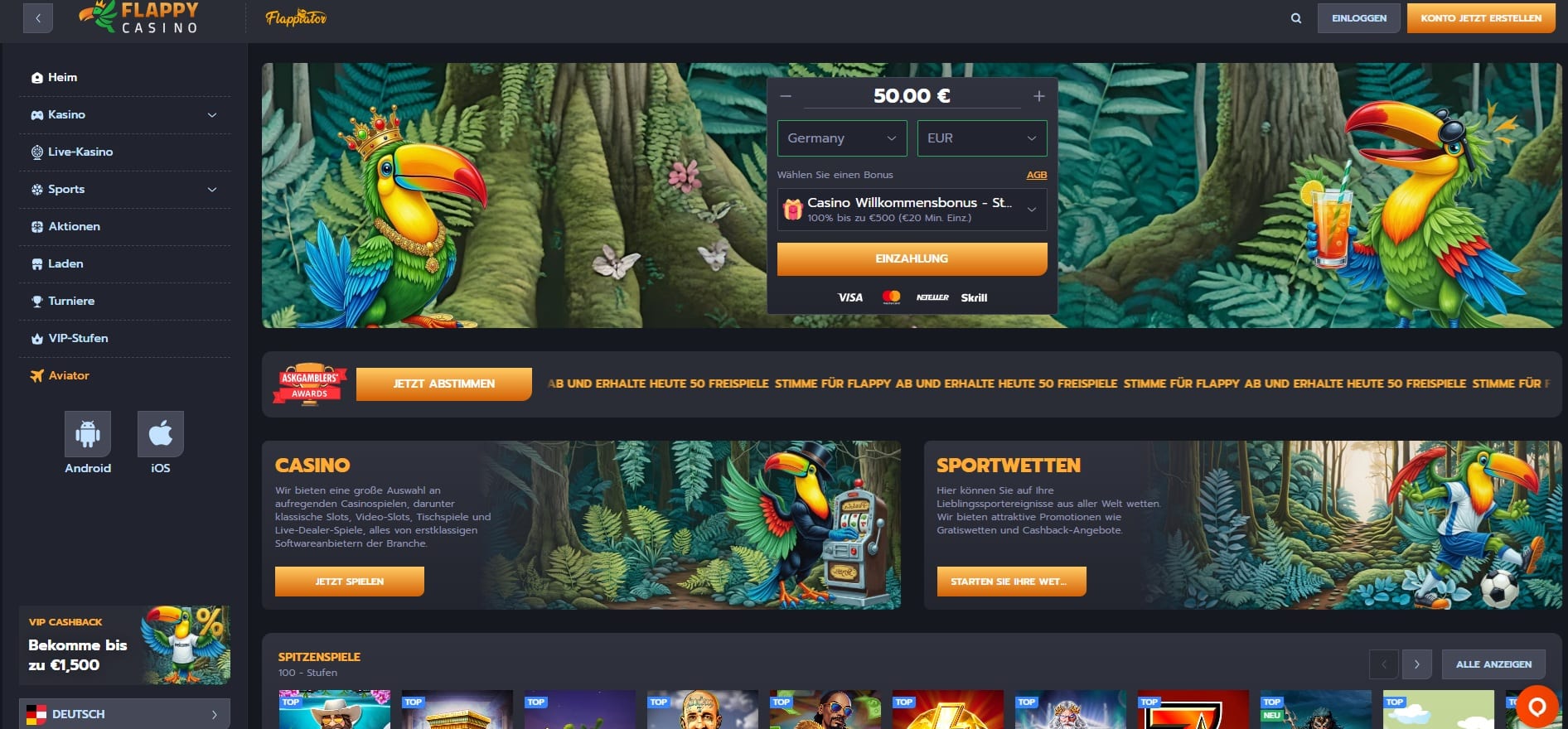 flappy casino screenshot