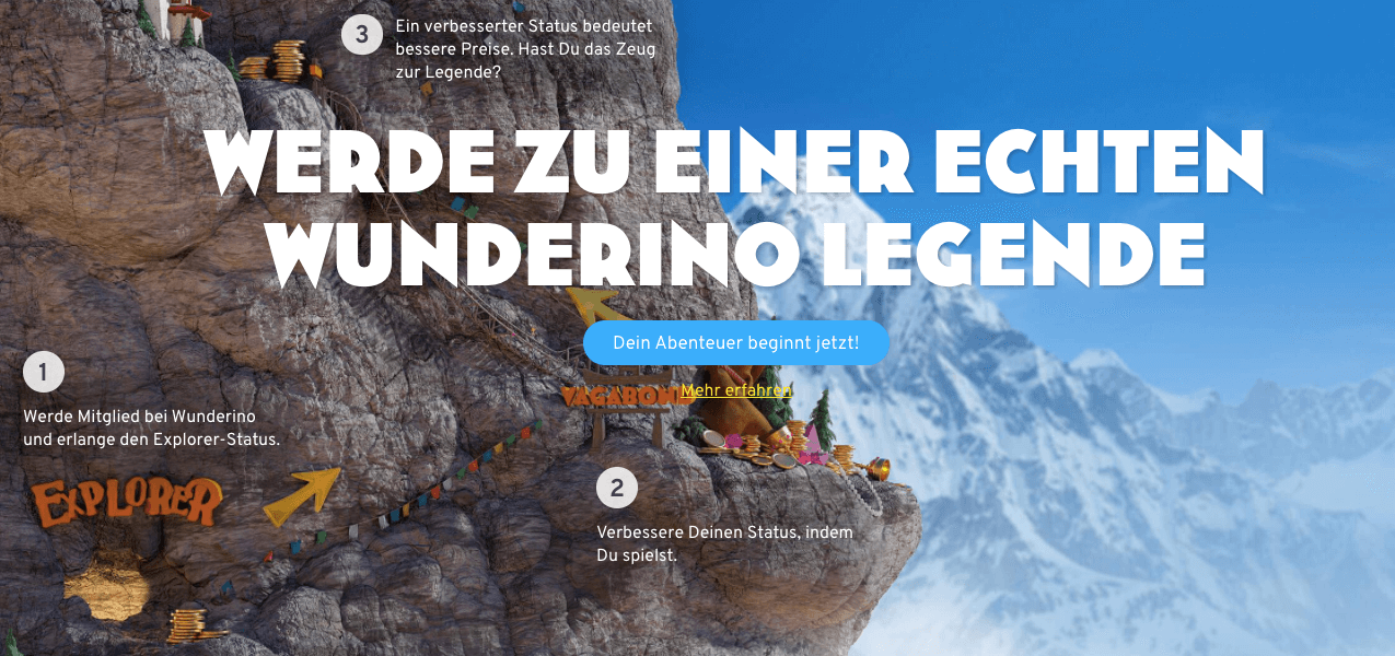 wunderino login