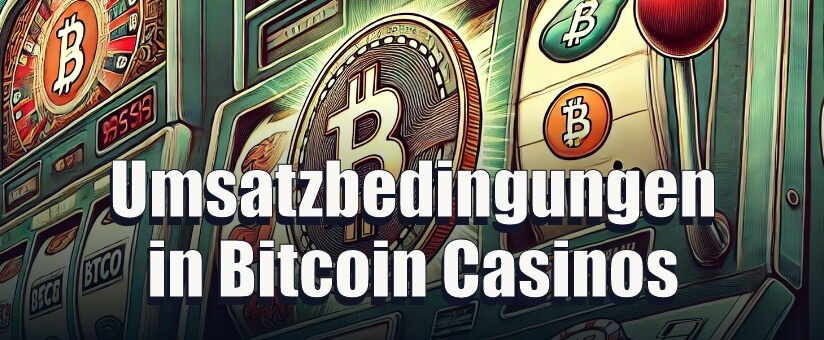 Umsatzbedingungen in Bitcoin Casinos