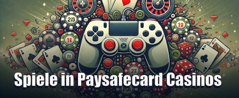 Spiele in Paysafecard Casinos