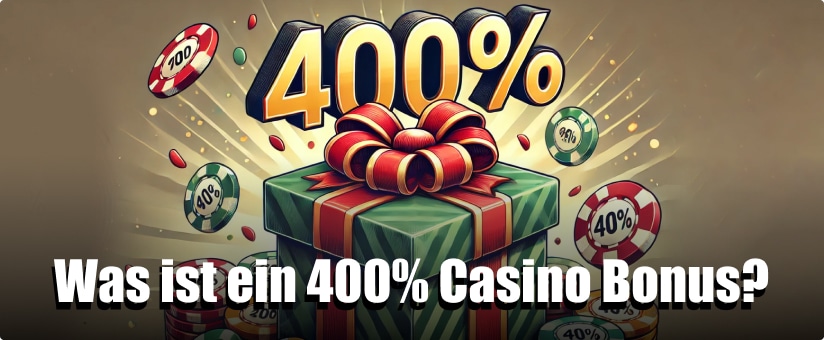 Was ist ein 400% Casino Bonus