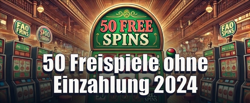 50 Freispiele ohne Einzahlung