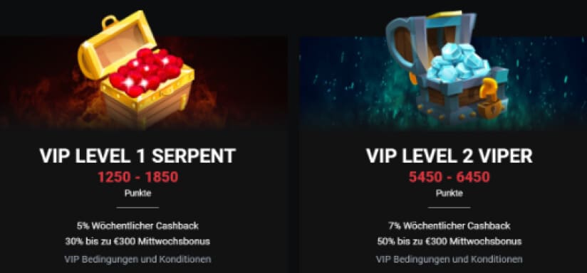 cobra casino desktop vip loyalty program