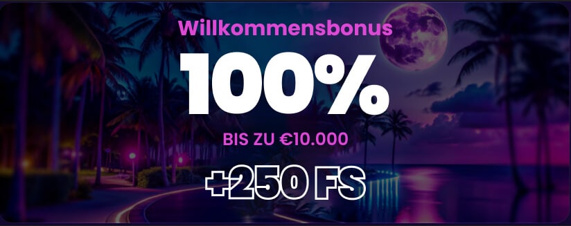 bitdreams casino desktop screenshot promotionen