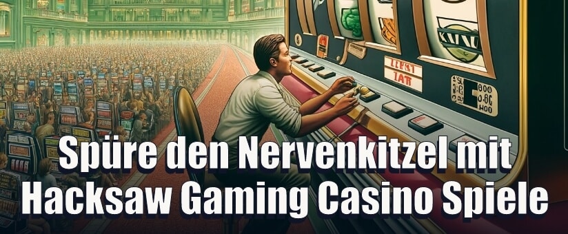 Spüre den Nervenkitzel mit Hacksaw Gaming Casino Spiele Deine Ticket zum Glück 2024