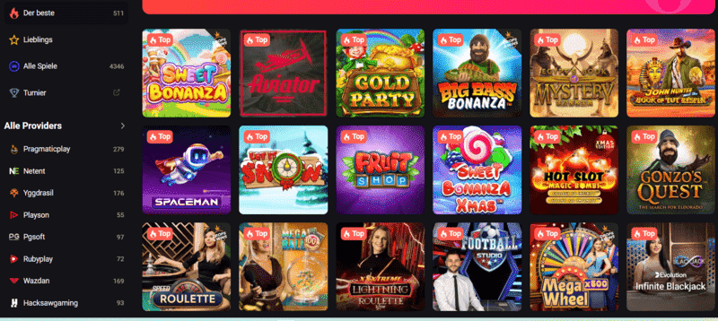 Cyber.bet Casino Angebot