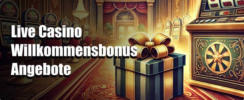 Live Casino Willkommensbonus Angebote