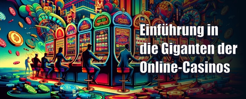 Einführung in die Giganten der Online-Casinos