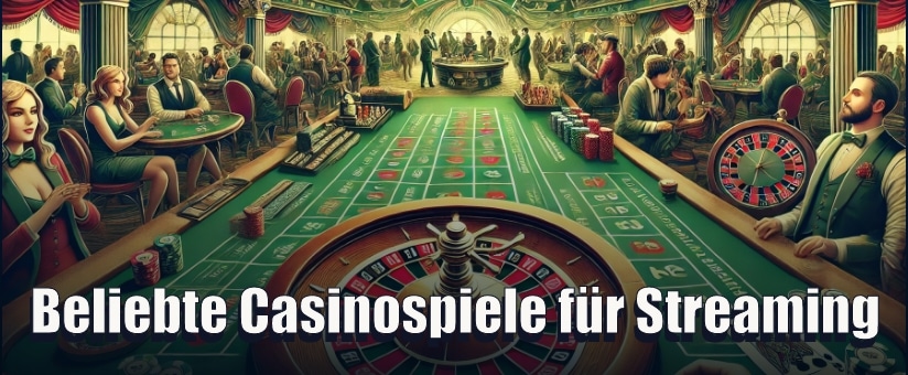 Beliebte Casinospiele für Streaming Slots, Blackjack, Roulette, Poker