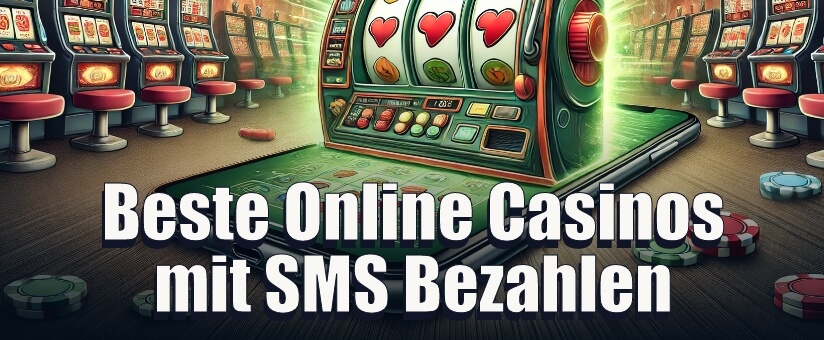 Beste Online Casinos mit SMS Bezahlen im Test