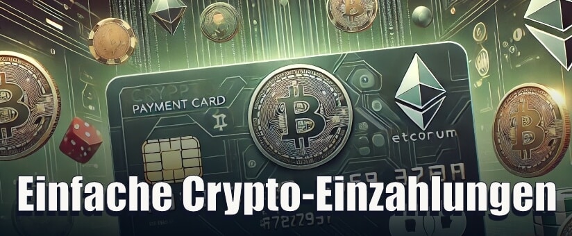 Einfache Crypto-Einzahlungen