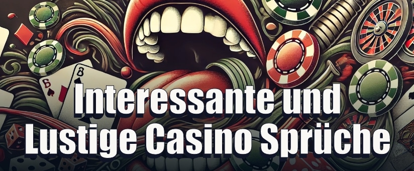 Interessante und Lustige Casino Sprüche