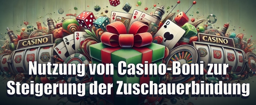 Nutzung von Casino-Boni zur Steigerung der Zuschauerbindung