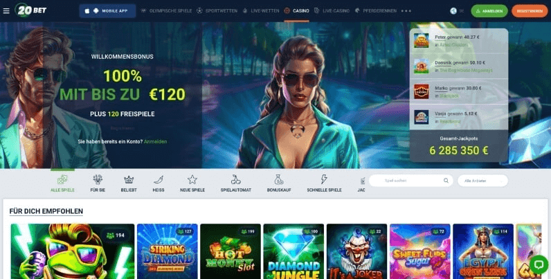 20bet Casino