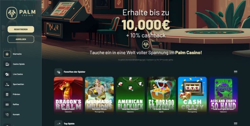 palm casino erfahrungen