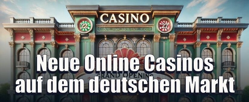 Neue Online Casinos auf dem deutschen Markt