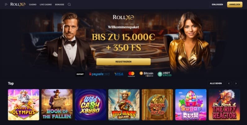 rollxo casino desktop