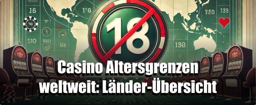 Casino Altersgrenzen weltweit_ Länder-Übersicht