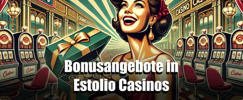 Bonusangebote in Estolio Casinos